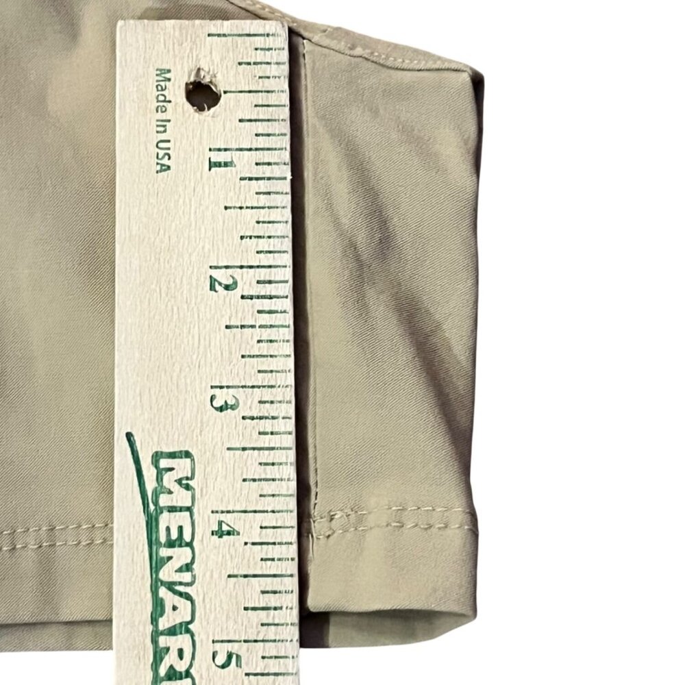 Columbia Womens Pull On Shorts M 5” Inseam Tan Casual Used - Picture 10 of 13
